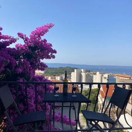 Seaview Apartment With 2 Bedrooms A Private Balcony And Parking Garage Makarska Exterior photo
